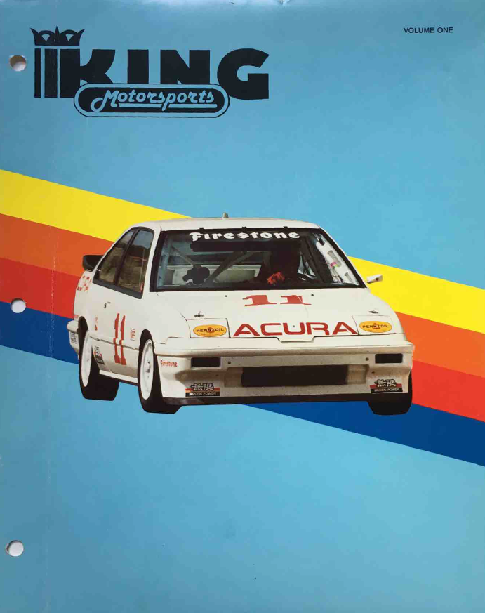King Motorsports Unlimited Catalog Volume 1